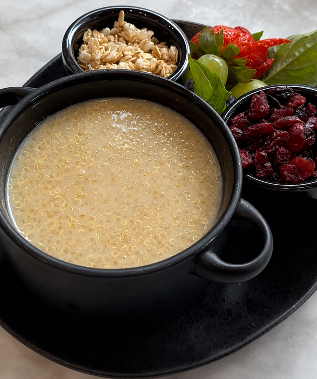 Quinoa Oatmeal.